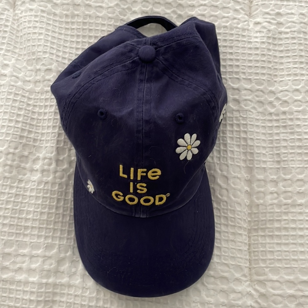 Blue Life is Good baseball hat